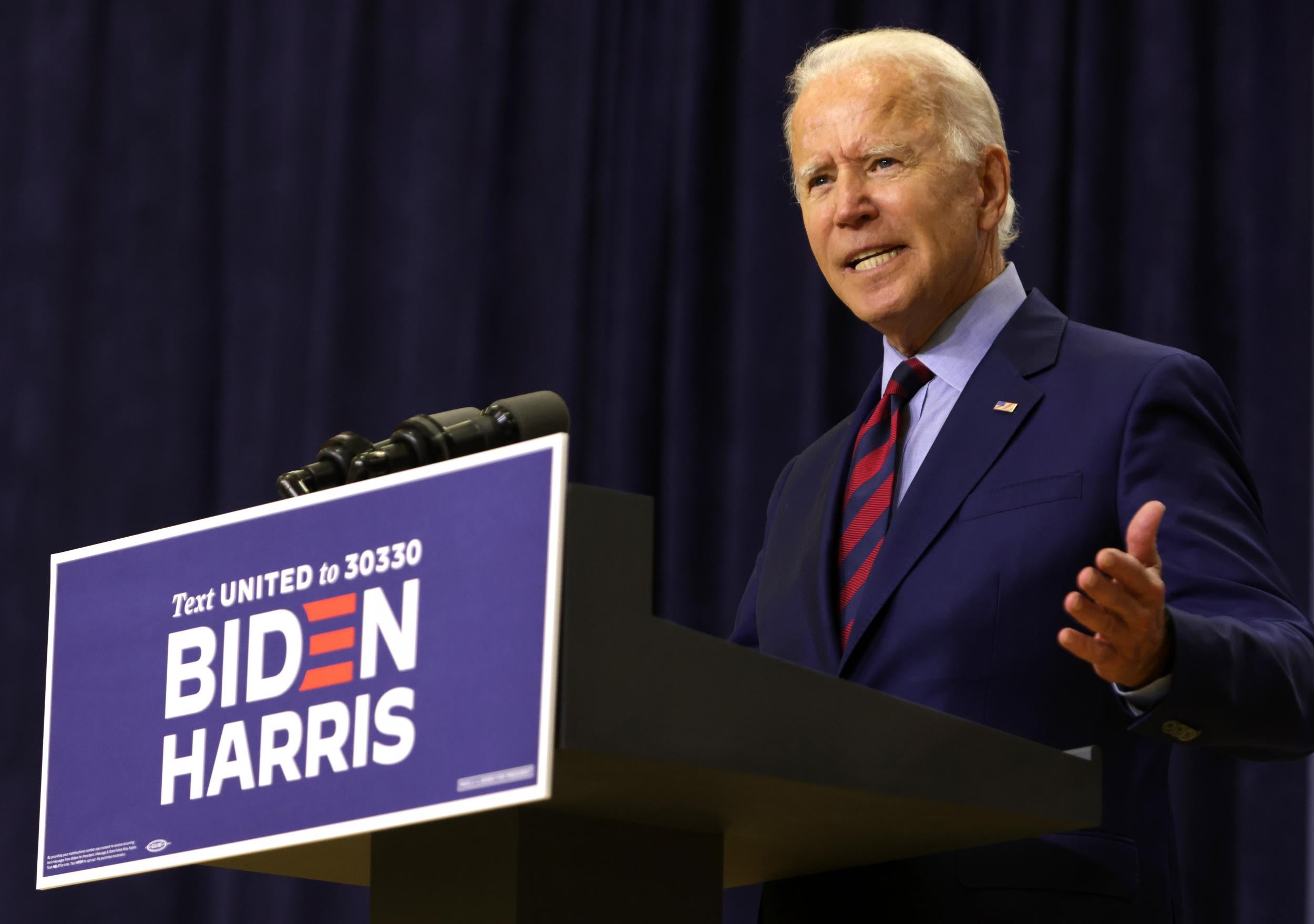 Joe Biden says QAnon supporters should get a mental health check while calling the conspiracy theory ‘totally bizarre’