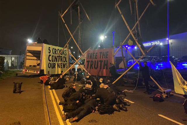 Extinction Rebellion blockaded newspaper printers to try to secure more effective action on the climate emergency