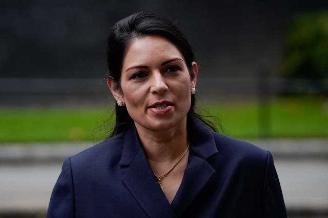 <p>Priti Patel contacted senior police officers several times about the protest</p>