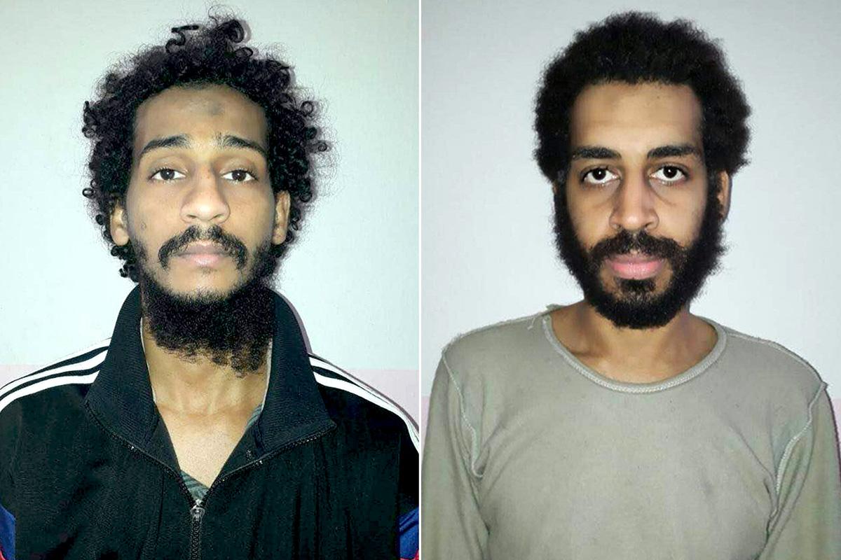 El Shafee Elsheikh and Alexanda Kotey were captured in 2018