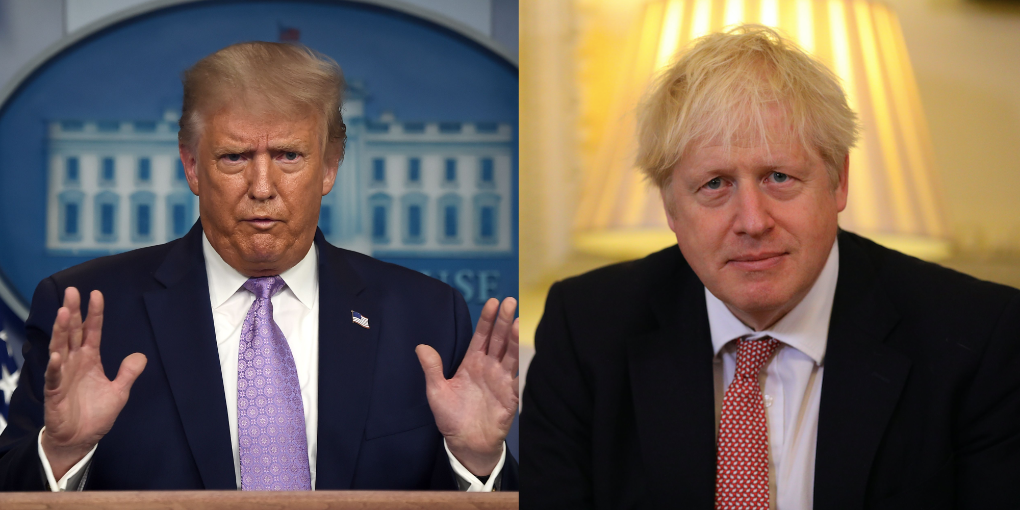 Trump: President uses 'China virus' slur while thanking Boris Johnson ...