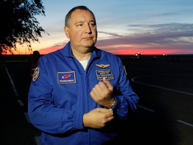 Head of Russia’s Roscosmos space agency Dmitry Rogozin