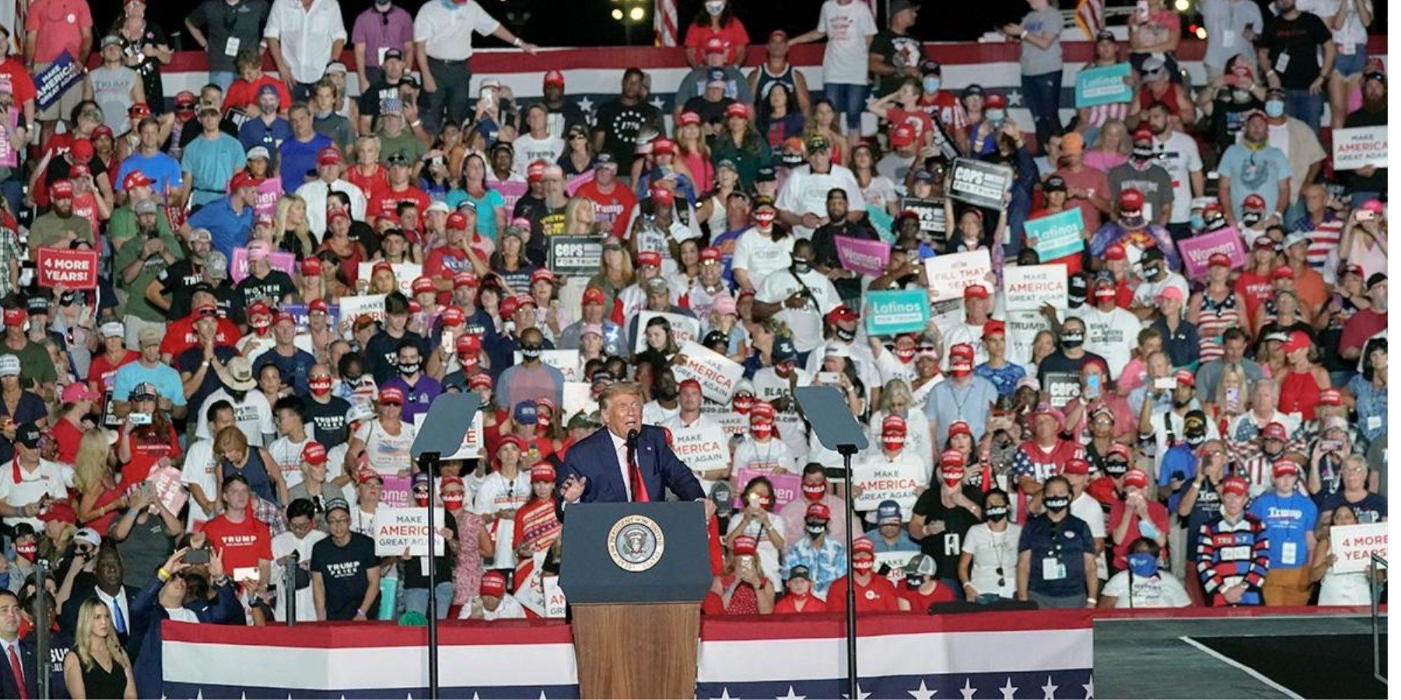 Trump rally: All the most outrageous moments from Trump's Florida event last night | indy100