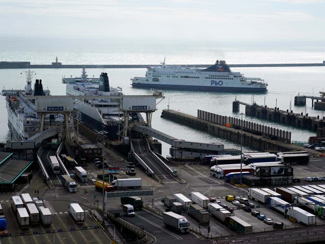 <p>The port of Dover in Kent. The county will host a range of new customs infrastructure, once it is built</p>