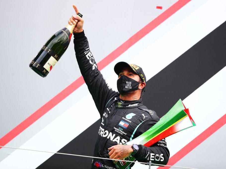 Lewis Hamilton won in Portugal in 2020 and 2021 while he was driving for Mercedes