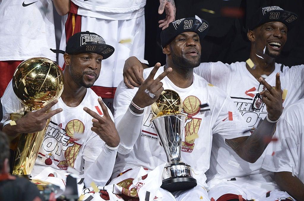 Wade, James and Bosh combined to create ‘The Big Three’ in Miami