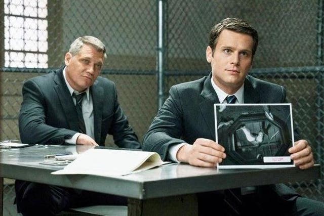<p>Holt McCallany and Jonathan Groff in ‘Mindhunter’</p>
