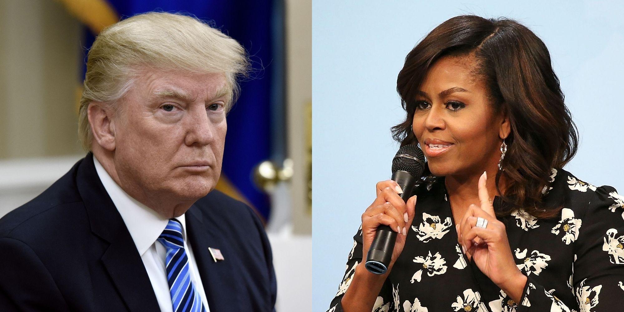 Michelle Obama Rips Into Trump's 'racist Lies' In Scathing Instagram ...