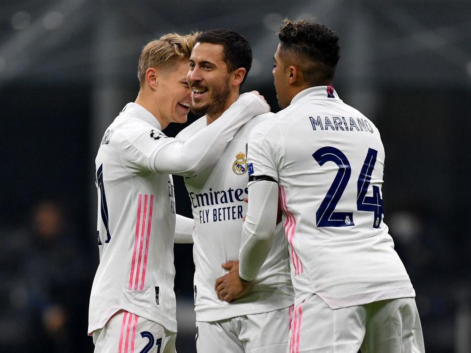 Eden Hazard celebrates a goal