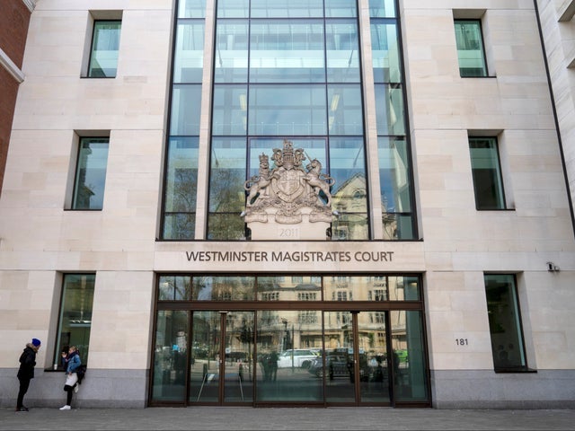 The hearing took place at Westminster Magistrates’ Court