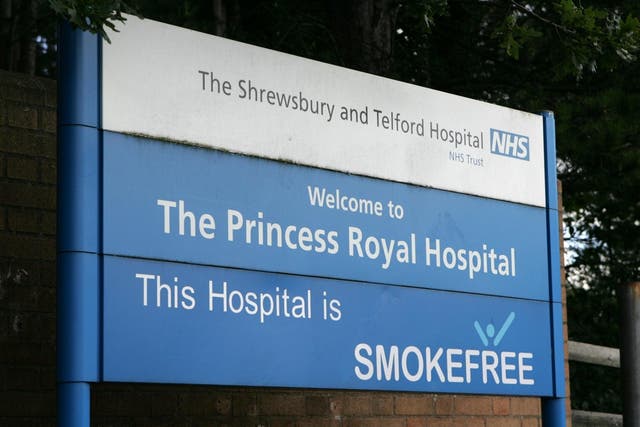 <p>Shrewsbury and Telford Hospital Trust</p>