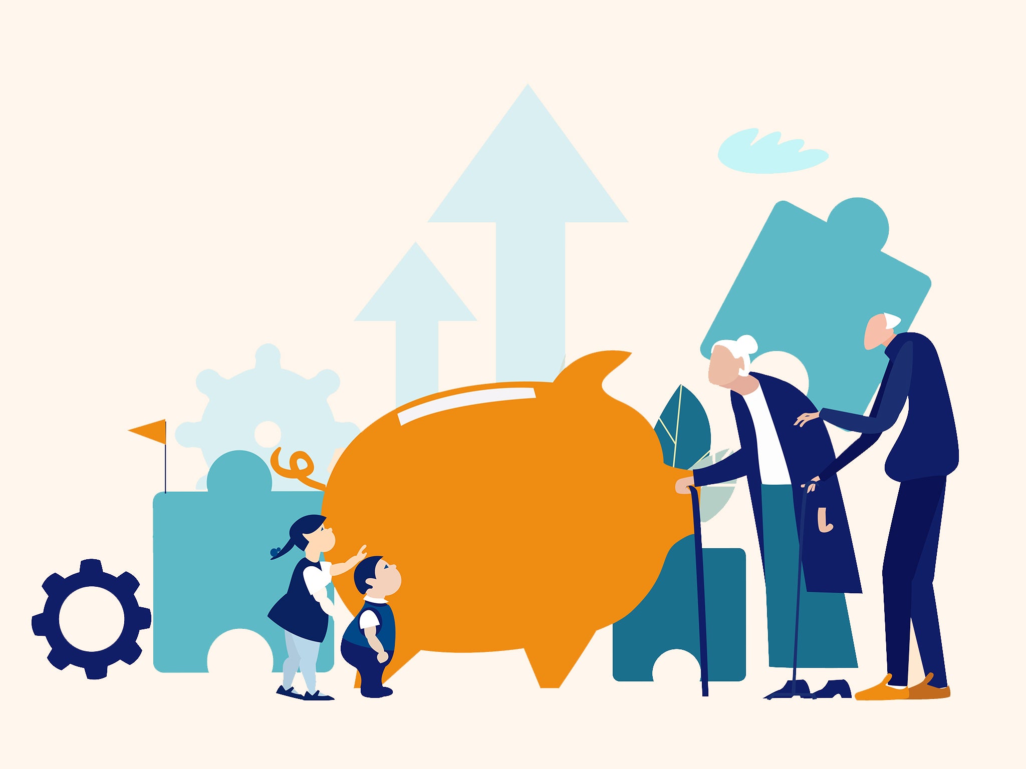 Creating a liveable pension pot is basically a lifetime job