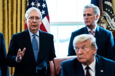 Trump blames McConnell for midterms flop and takes racist swipe at his wife