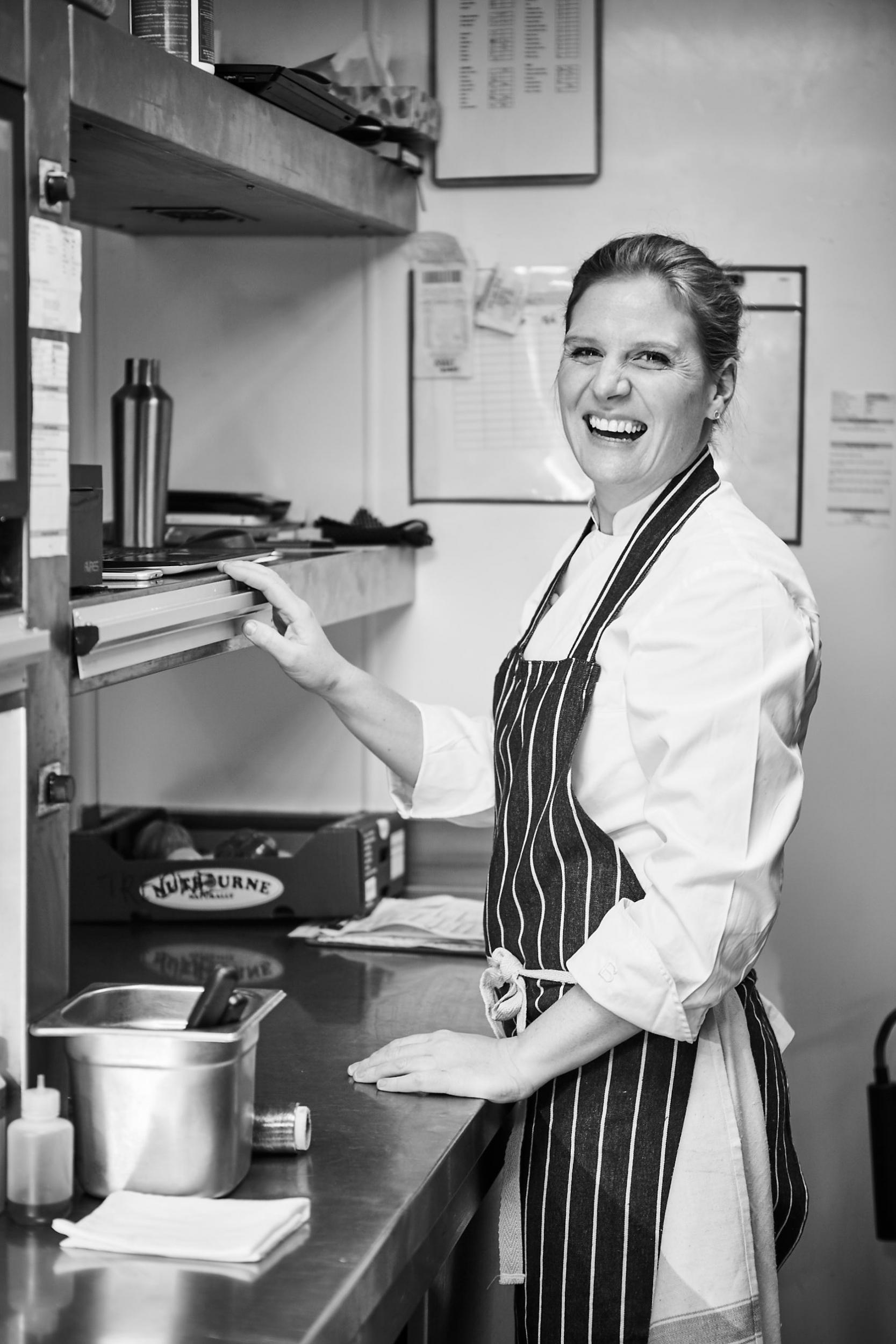 Chantelle does all the cooking at Christmas