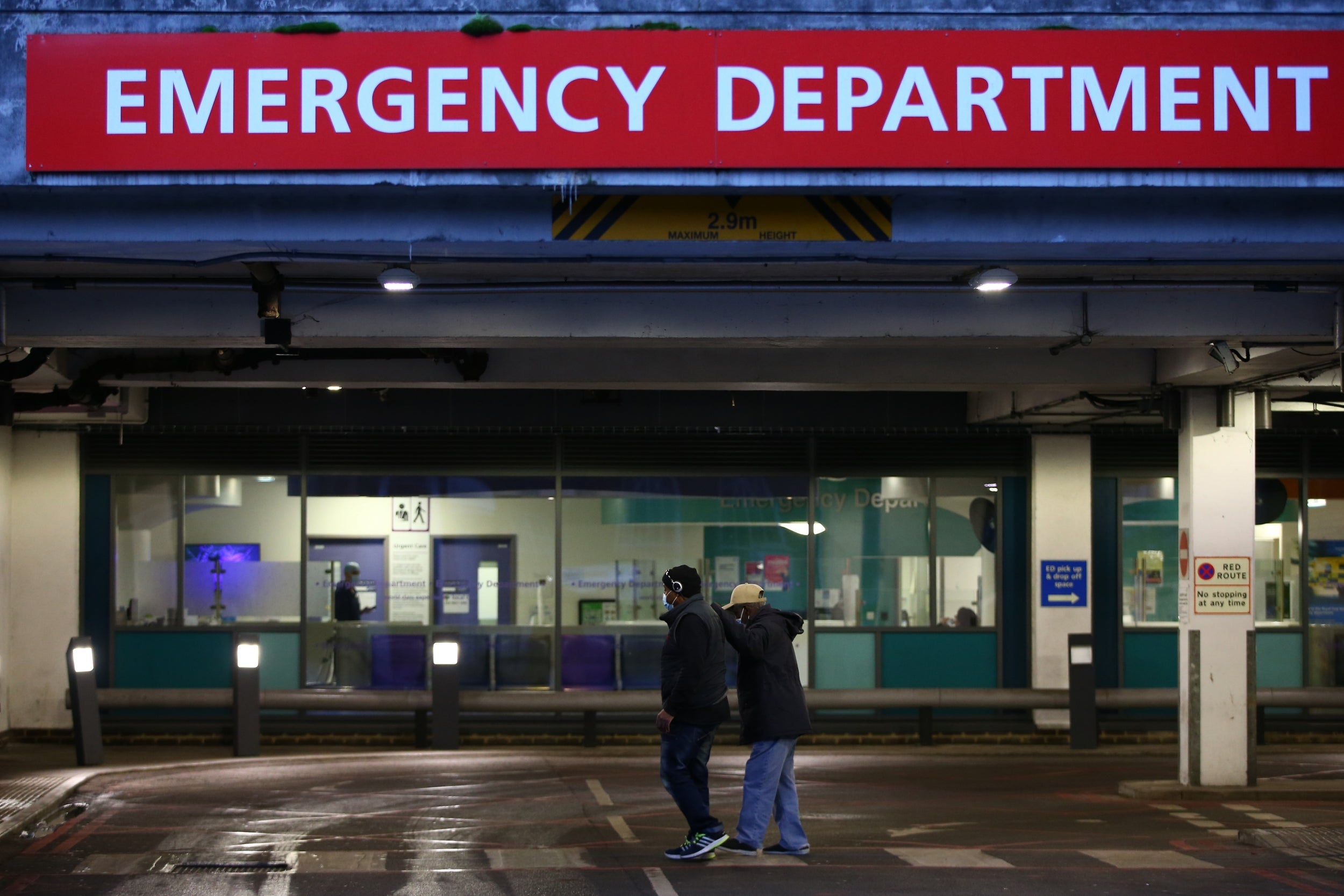 <p>The emergency department at the Royal Free Hospital  </p>