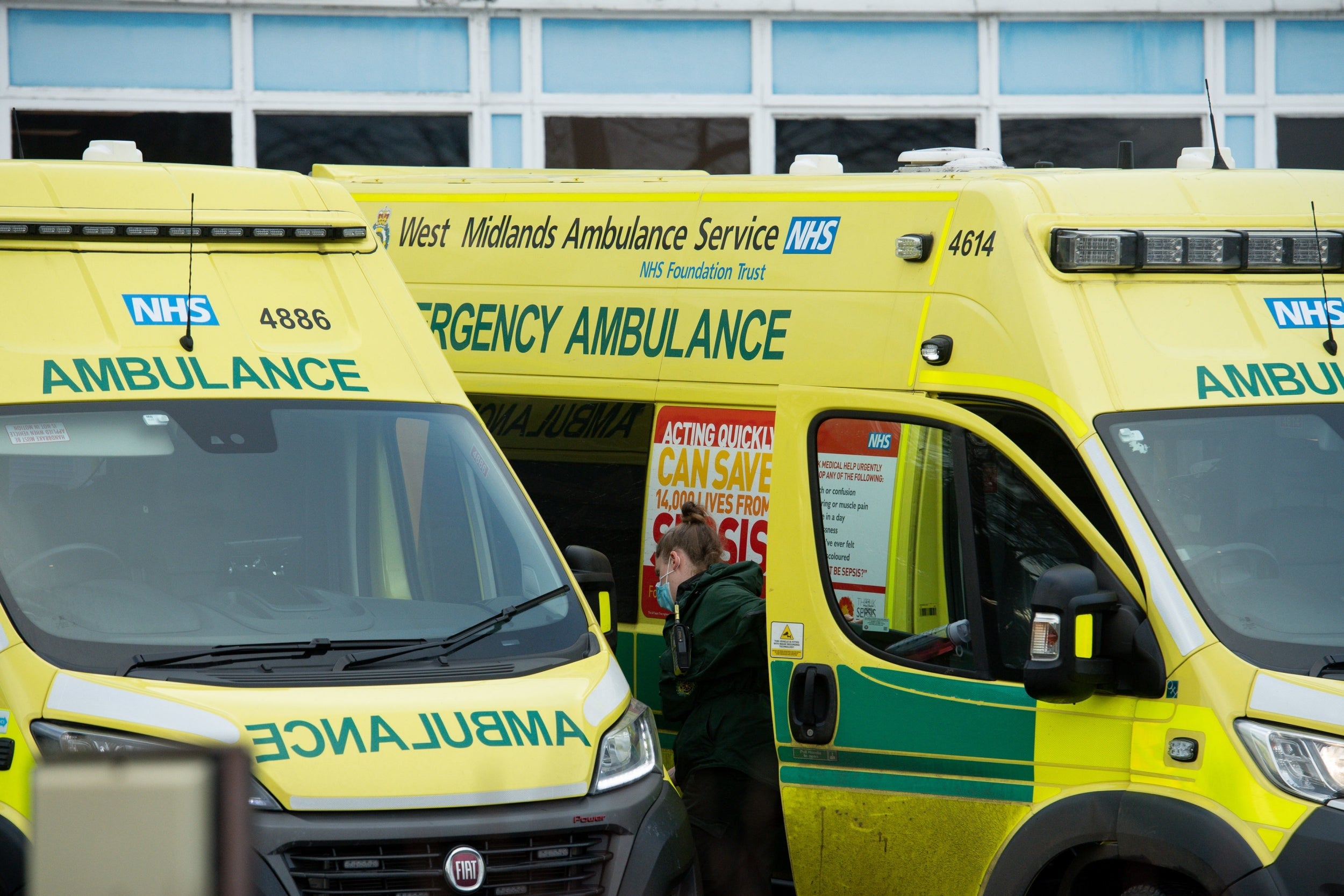 West Midlands Ambulance sent two ambulances and two paramedic officers to the scene