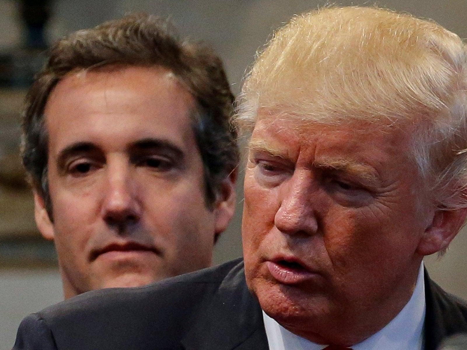 Michael Cohen once said he would take a bullet for Donald Trump