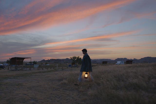 <p>Frances McDormand in Chloé Zhao’s ‘Nomadland’</p>