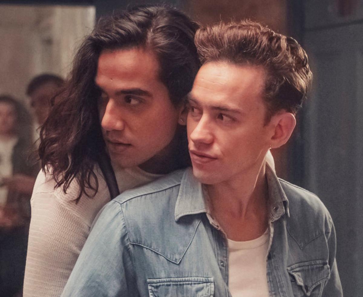 Curtis and Olly Alexander in ‘It’s a Sin’