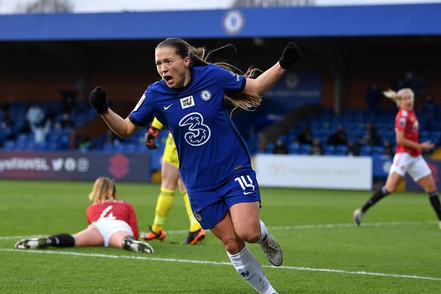 <p>Fran Kirby has extended her contract by a further 12 months </p>