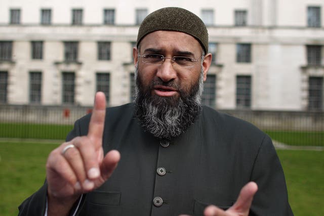 <p>Anjem Choudary has been charged with three terror offences  </p>