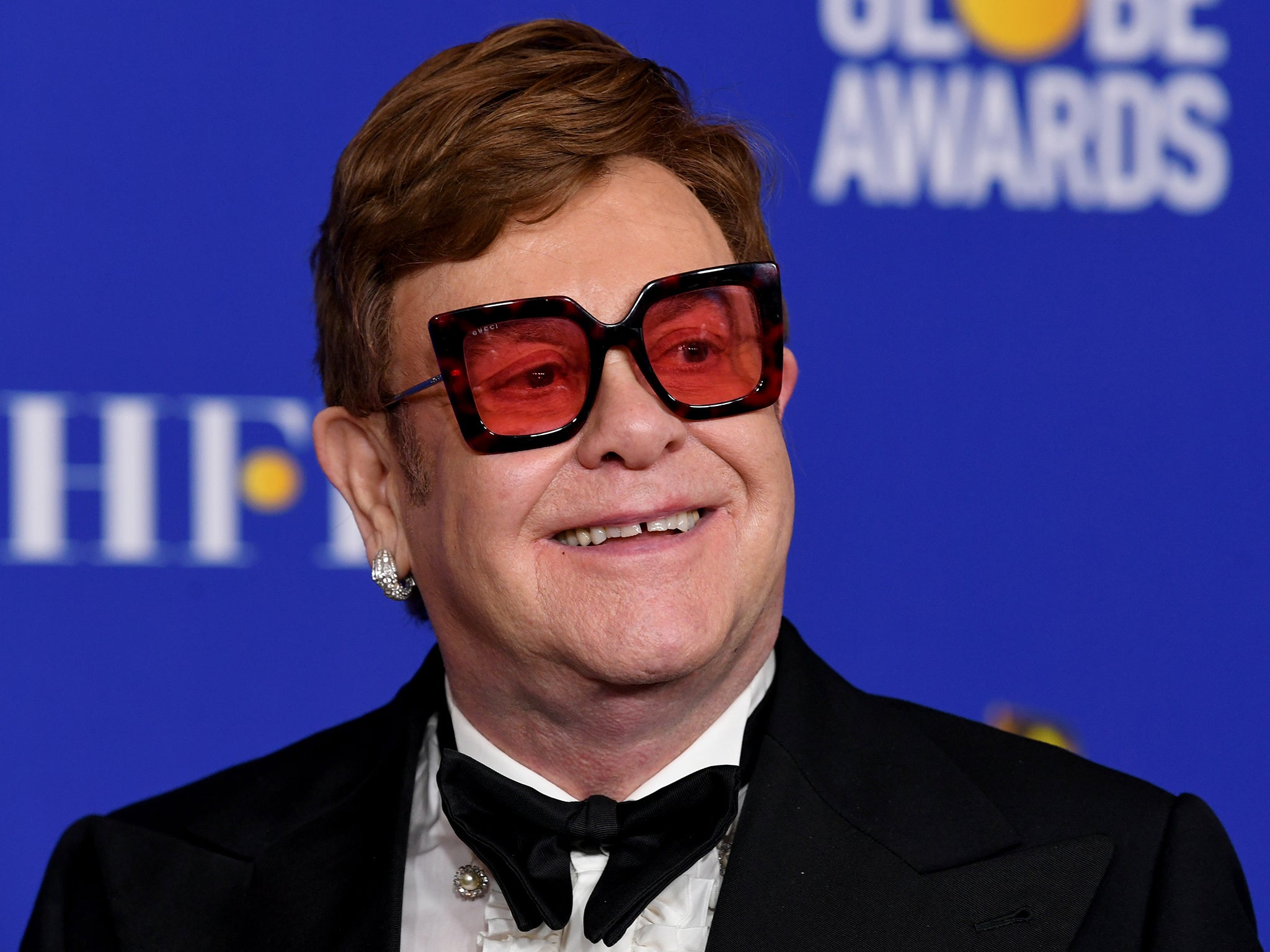 Sir Elton John is 74 today