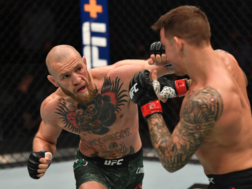 McGregor was outfought by Poirier on Fight Island