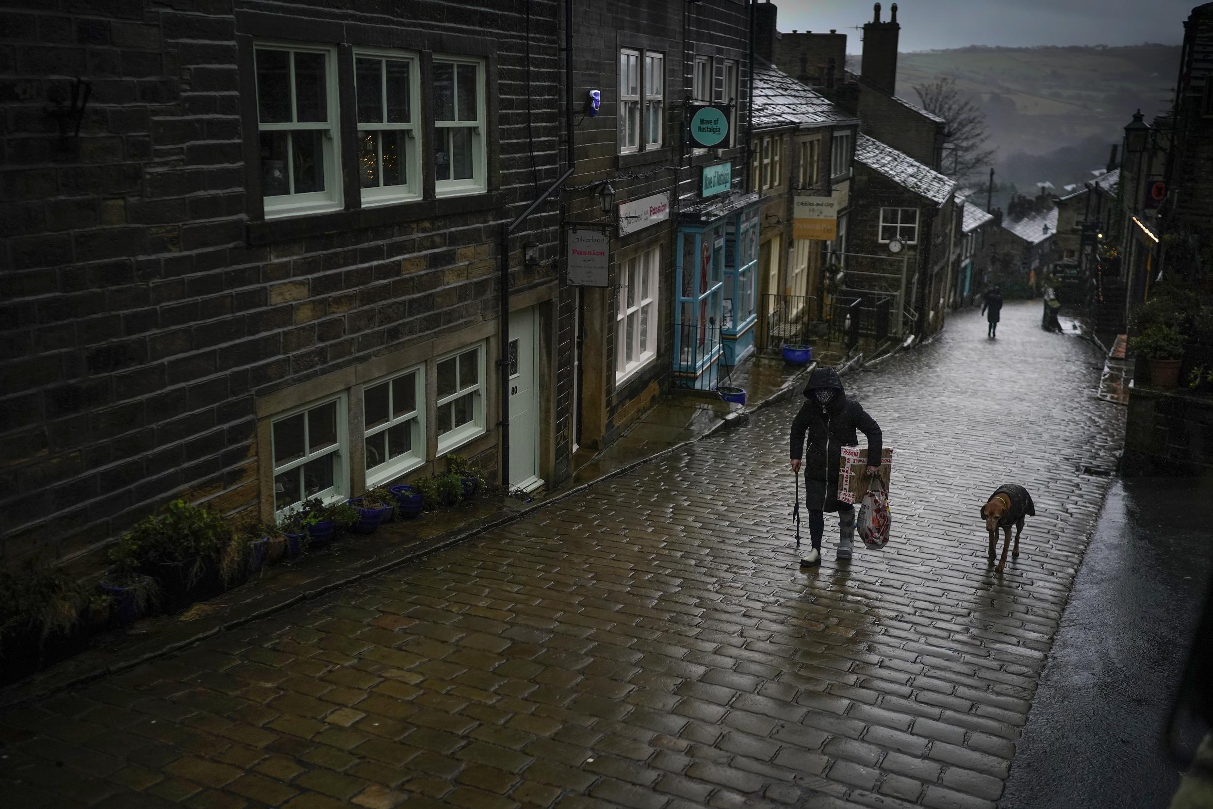 <p>File image: July has been wet and windy for the UK  </p>