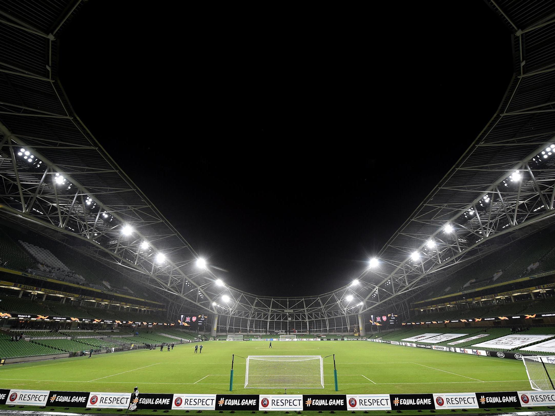 The Aviva Stadium will host the Europa League final