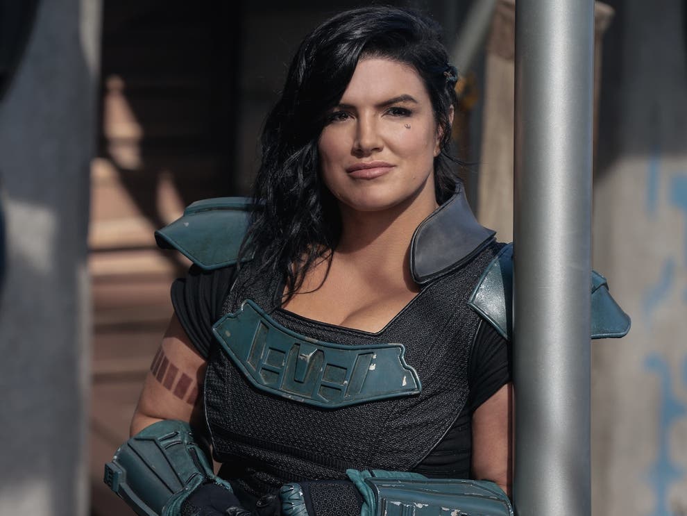 Gina Carano in ‘The Mandalorian’