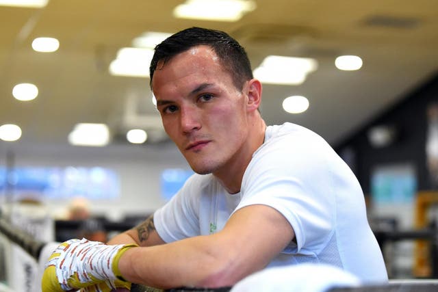 <p>Josh Warrington is back in the ring this weekend</p>