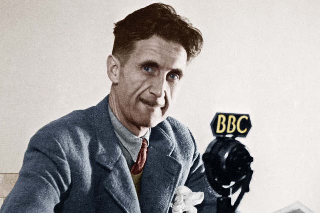 <p>Fearful symmetry: Orwell was against the ‘padding’ of sentences </p>