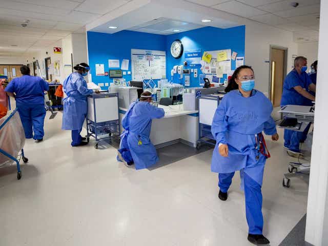 <p>The government has still not said how it will pay for plans to boost the NHS workforce </p>