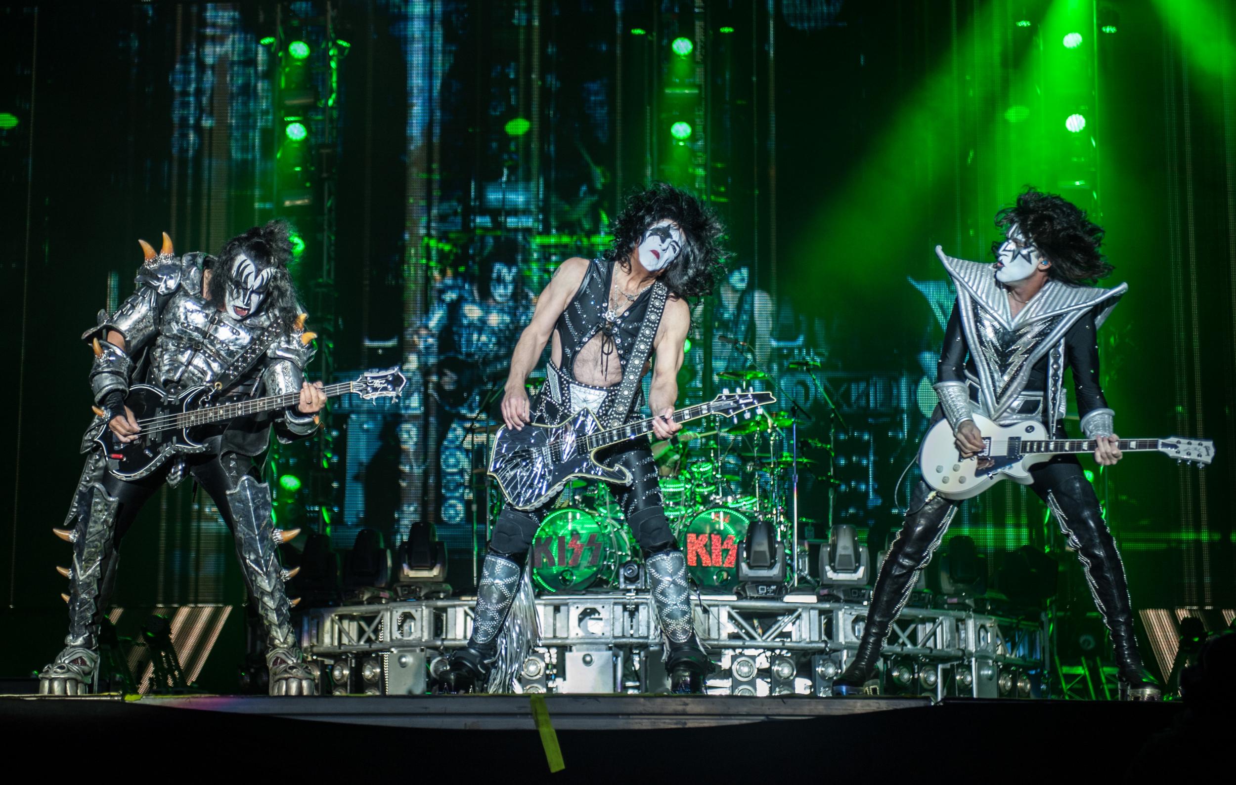 Crazy nights: Kiss, who were set to headline Download festival this year, will return in 2022