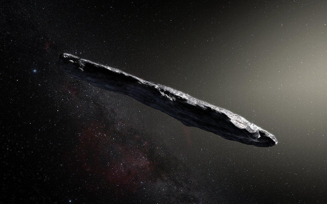 ‘Oumuamua, an interstellar rock spotted in 2017, was the subject of a 2021 book by Loeb