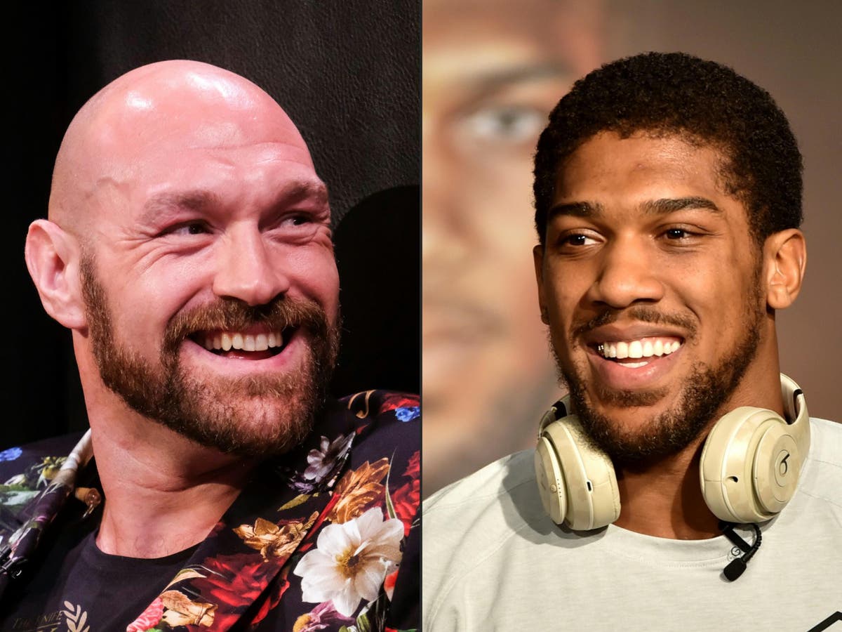 Anthony Joshua could fight Tyson Fury in February, Eddie Hearn claims