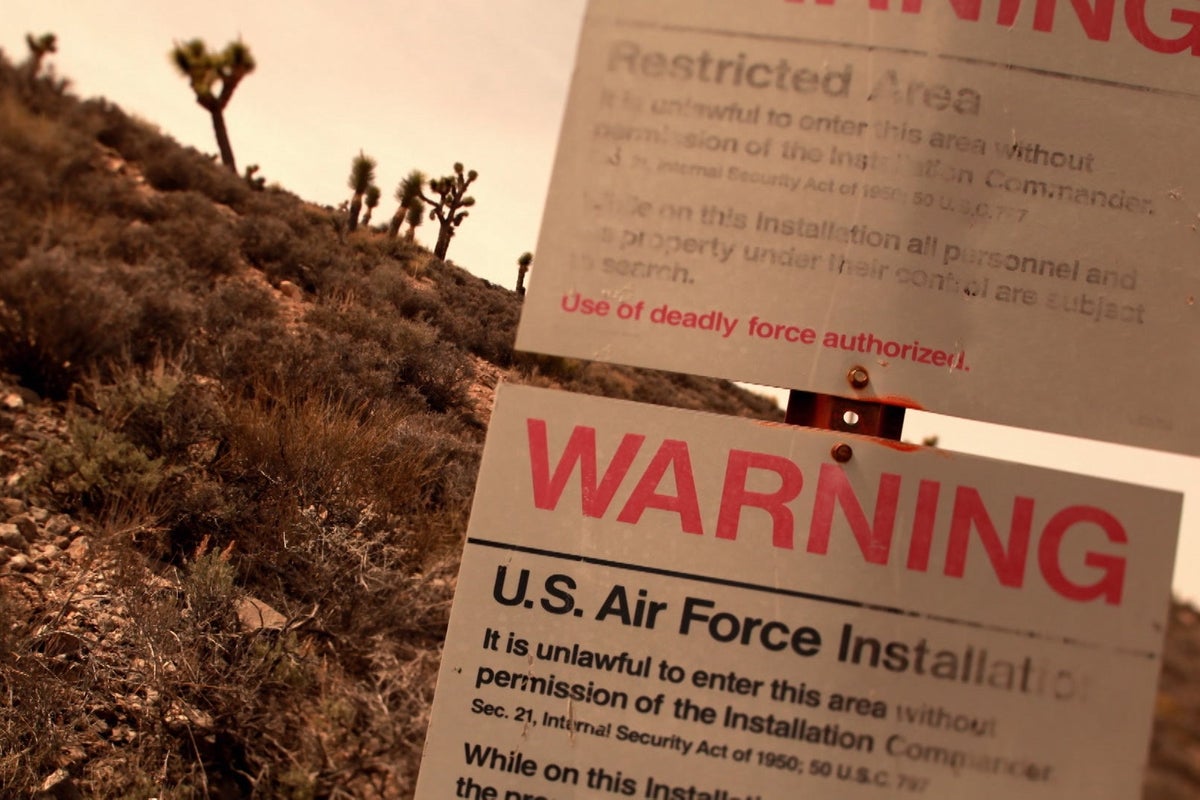 ABŞ Hərbi Hava Qüvvələri Area 51 yaxınlığında insidenti araşdırır