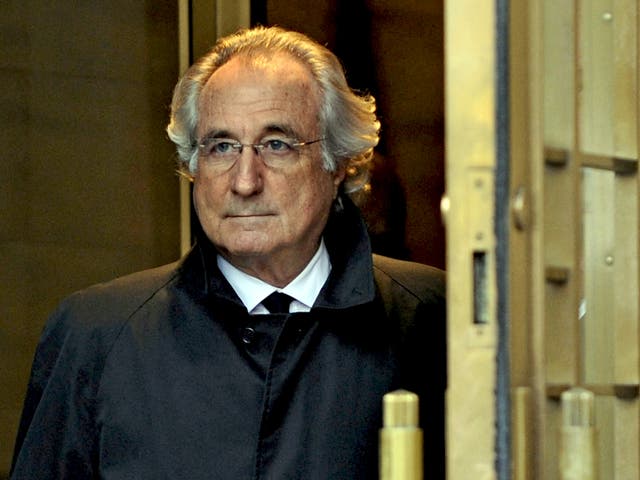 <p>Bernie Madoff’s scheme required a constant supply of new investors to enable him to pay off others</p>