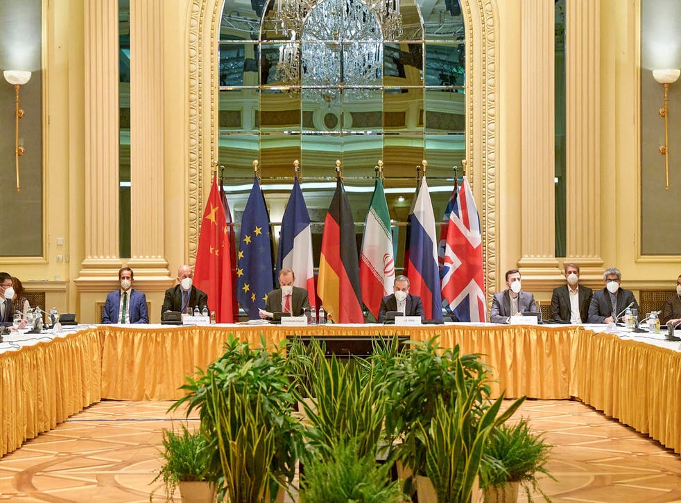 <p>Delegates attend a meeting at the Grand Hotel of Vienna. Diplomats in Vienna have recently complained of experiencing ‘Havana Syndrome’</p>