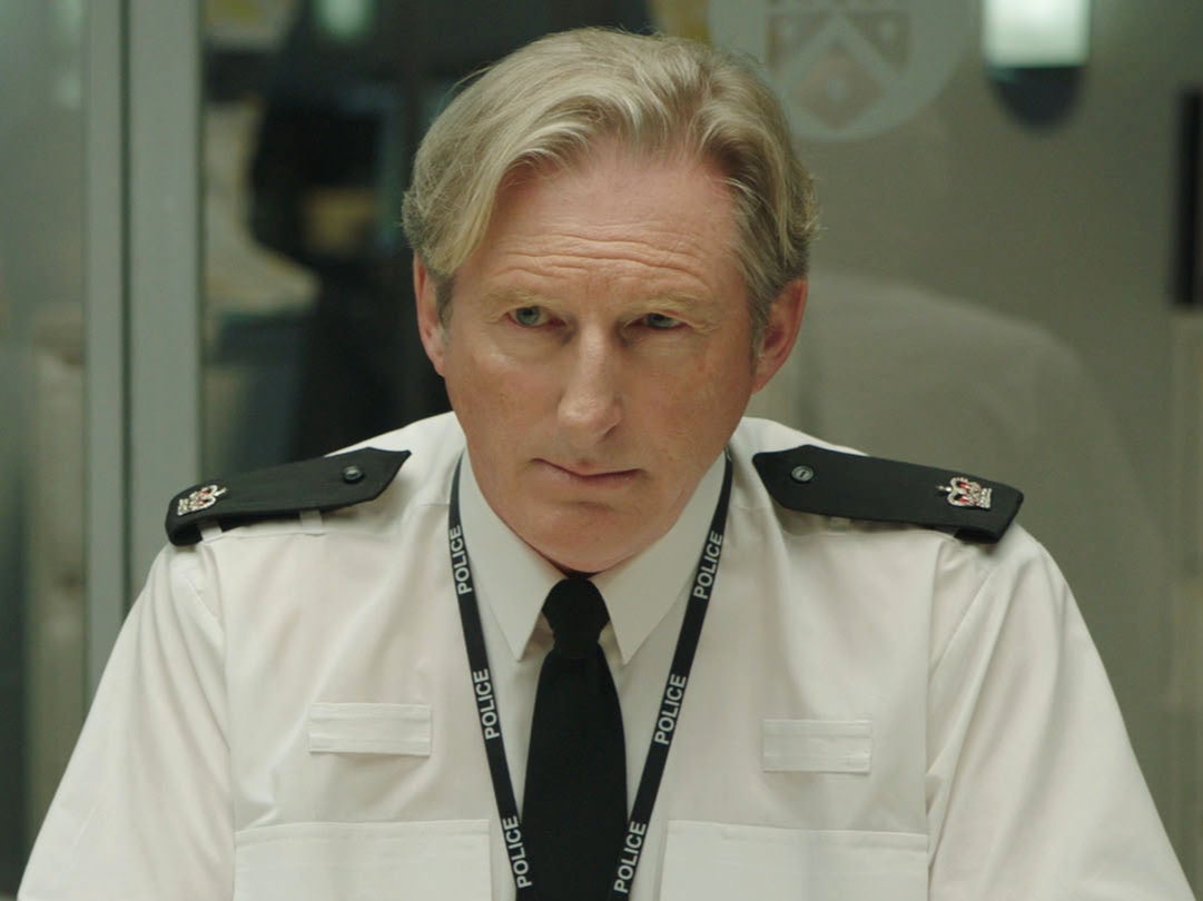 Interested in one thing only: Dunbar as Supt Ted Hastings in ‘Line of Duty’