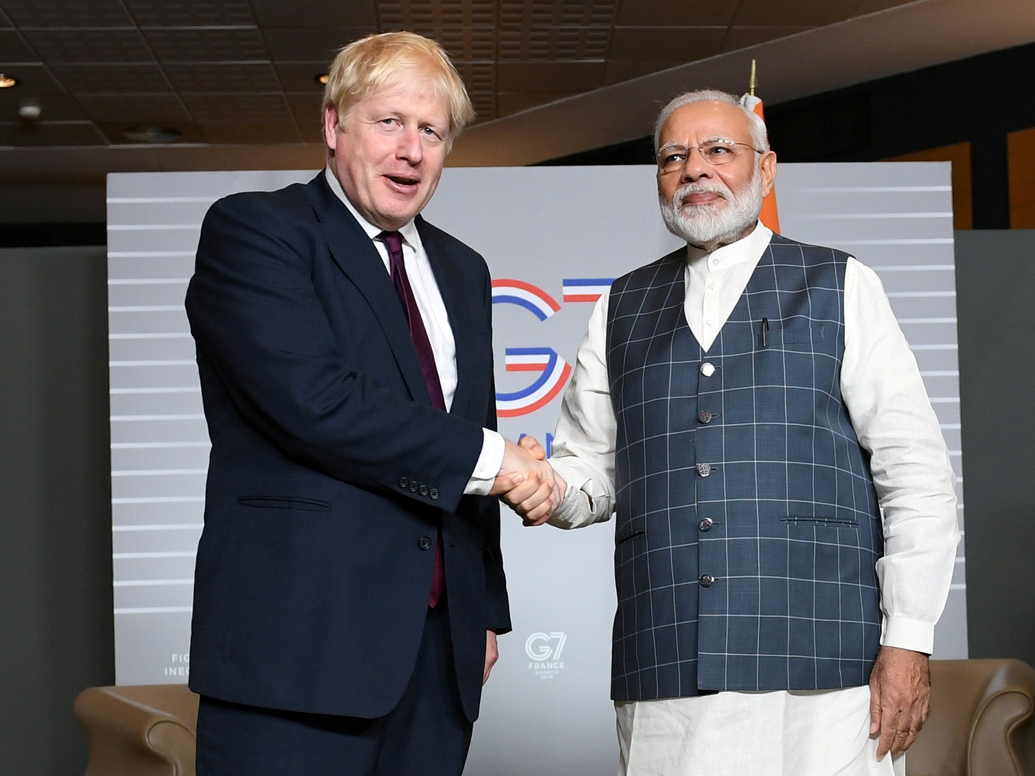 Boris Johnson will be meeting his Indian counterpart PM Modi on the sidelines of the Cop26 summit