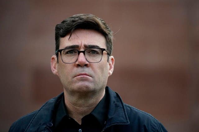 <p>The mayor of Greater Manchester, Andy Burnham</p>