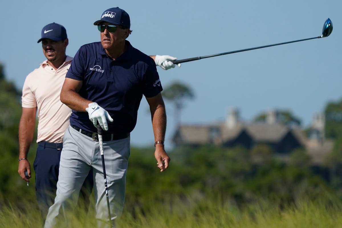 &lsquo;Greedy&rsquo;: Brooks Koepka takes swipe at Phil Mickelson over Saudi-backed golf league