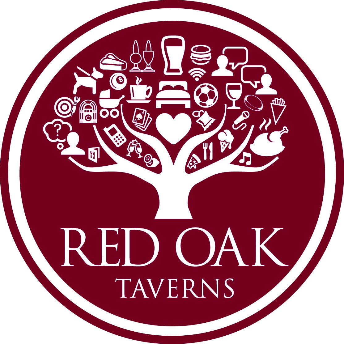 Red Oak Taverns logo