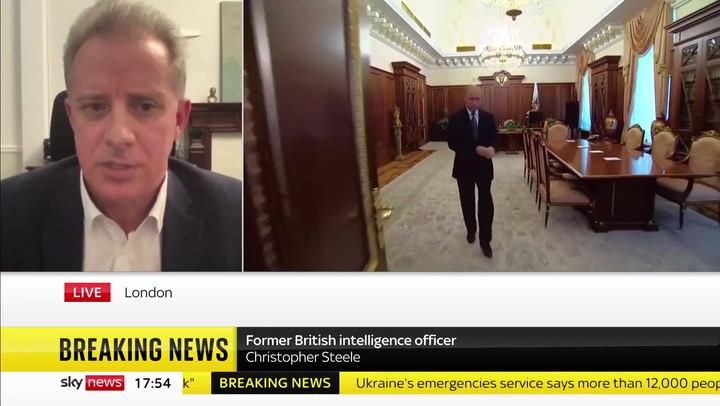 Ex-MI6 spy Christopher Steele says Putin has 'overreached'