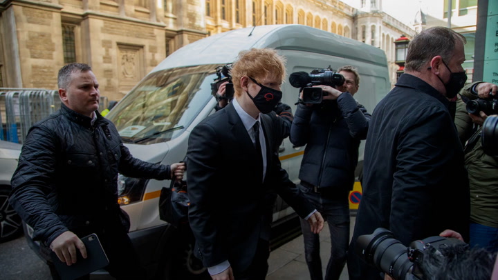 Ed Sheeran denies copyright infringement accusations in court
