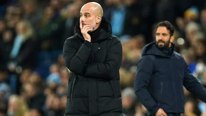 Man City's Pep Guardiola praises youngsters following Sporting draw