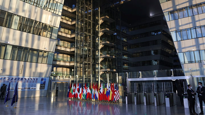 Watch live as Nato foreign ministers arrive for meeting on Ukraine