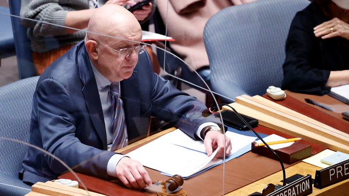 Russia's UN ambassador accuses US and West of 'egging on' Ukraine