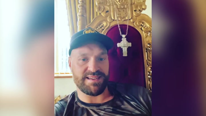 Tyson Fury confirms date of fight with Dillian Whyte